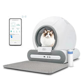 Smart Self-Cleaning Cat Litter Box with App Control & Health Monitoring – Automatic Odor-Free Solution for Multiple Cats Tektoty